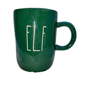 Rae Dunn Green ELF Mug